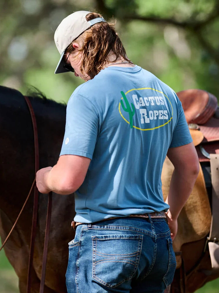 Hooey Men's Cactus Ropes Tee