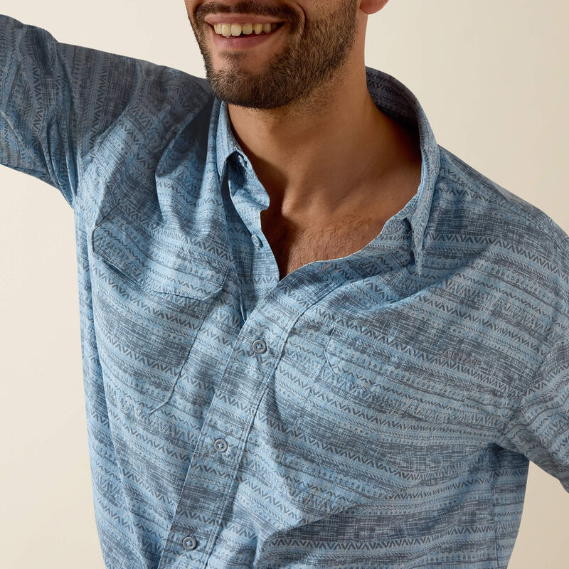 Printed Outbound Classic Fit Shirt