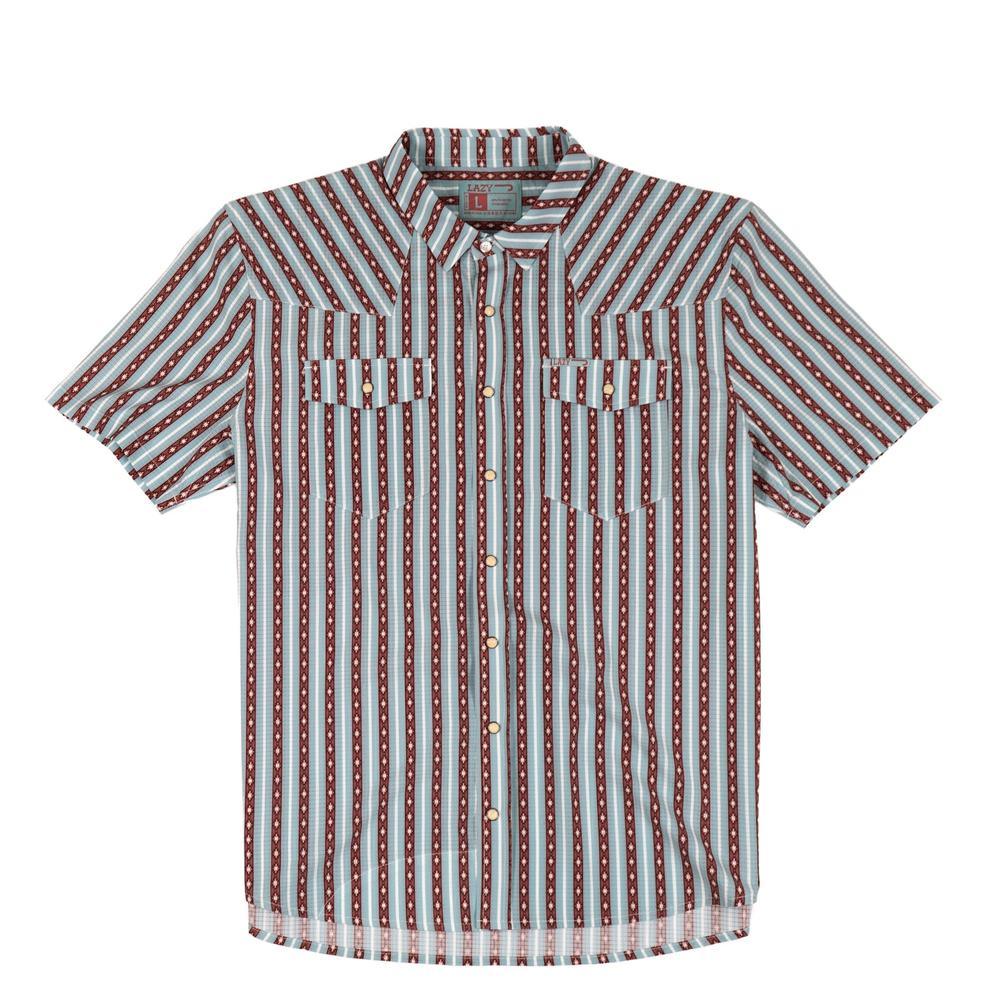 Men's Airflow Pearl Snap Short Sleeve Shirt