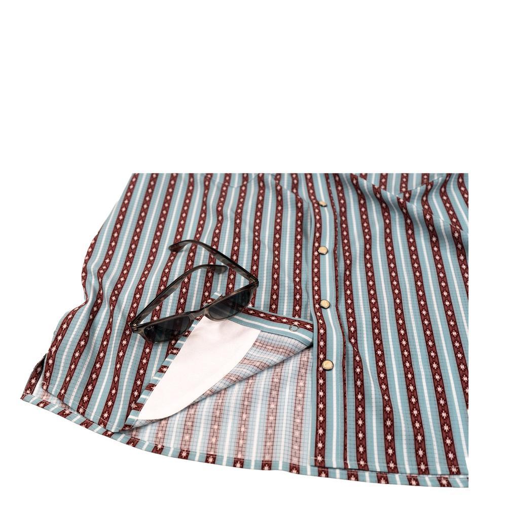 Men's Airflow Pearl Snap Short Sleeve Shirt