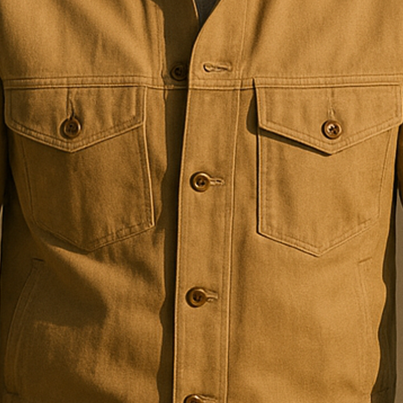 Men's Retro Thin Long-sleeved Jacket MTA0198H0P