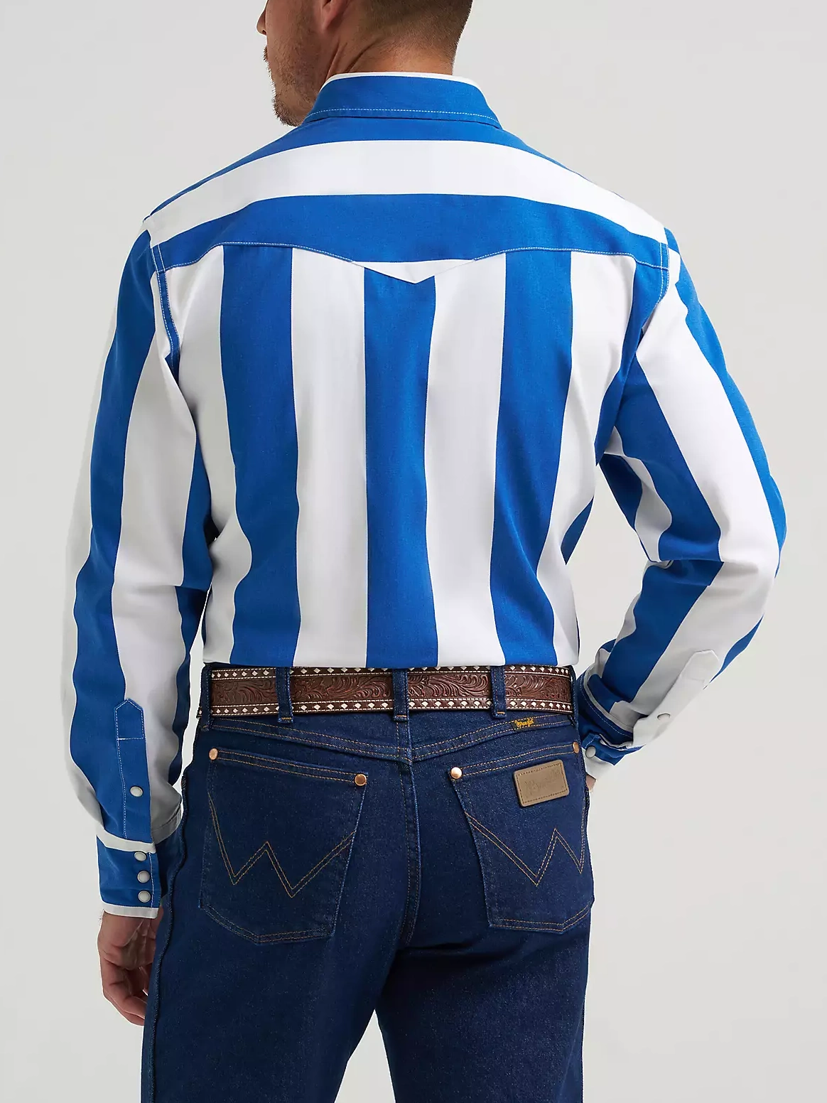 Vintage-Inspired Brushpopper Western Snap Workshirt