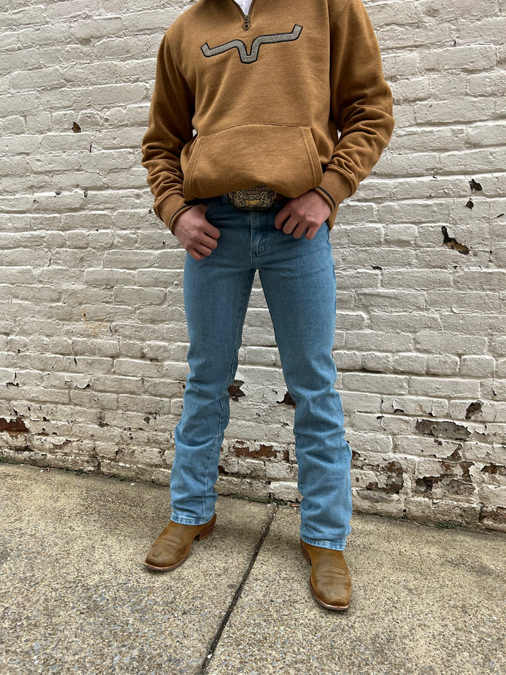 Cowboy Cut Slim Fit 100% Cotton Acid Wash