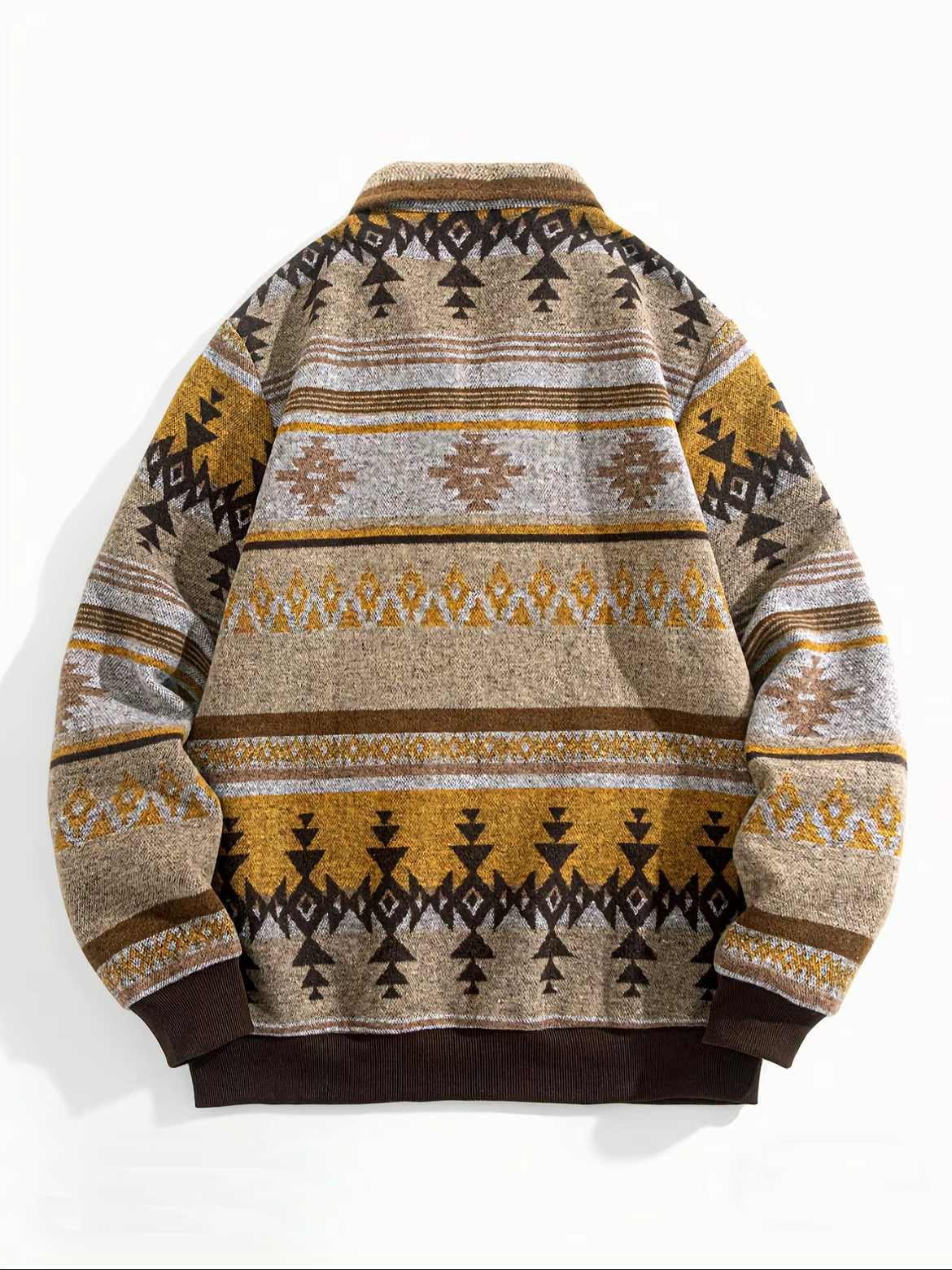 Vintage Western Navajo Quarter Zip Pullover