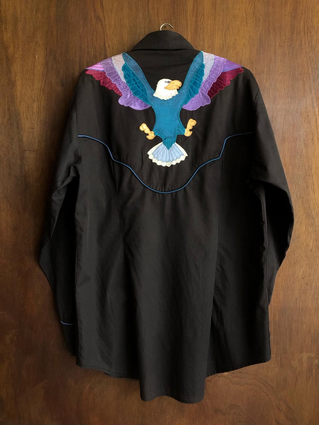 Black Star & Wing Western Shirt