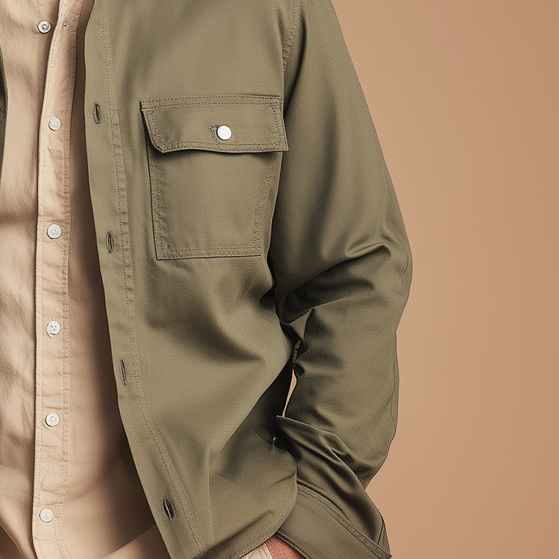 Men's Vintage Cotton Blend Jacket MTA0195H2P