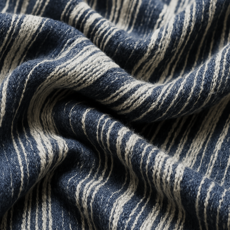 Men's Classic Colorblock Vertical Striped Knit Cardigan MTA0285H6U