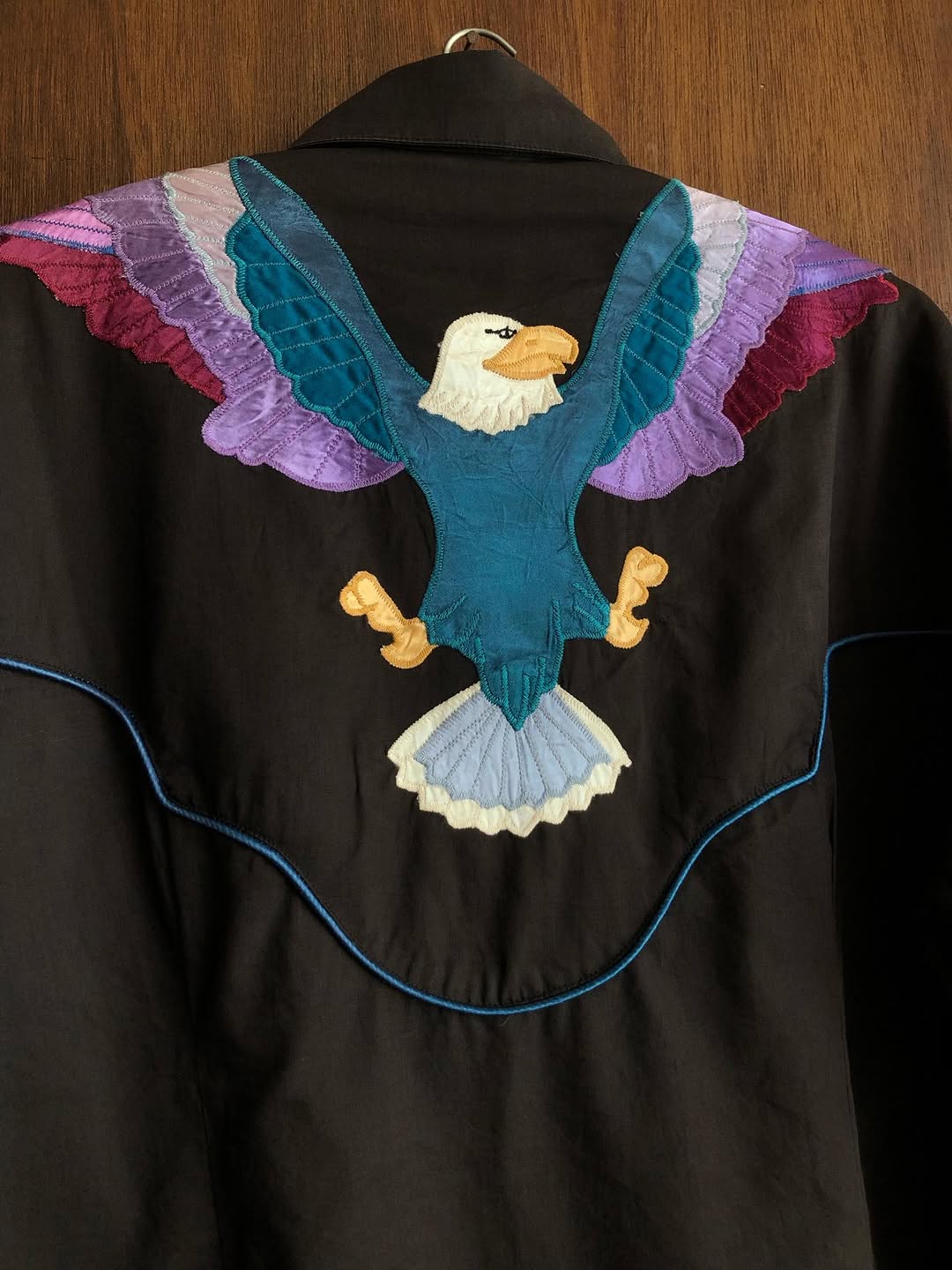Black Star & Wing Western Shirt