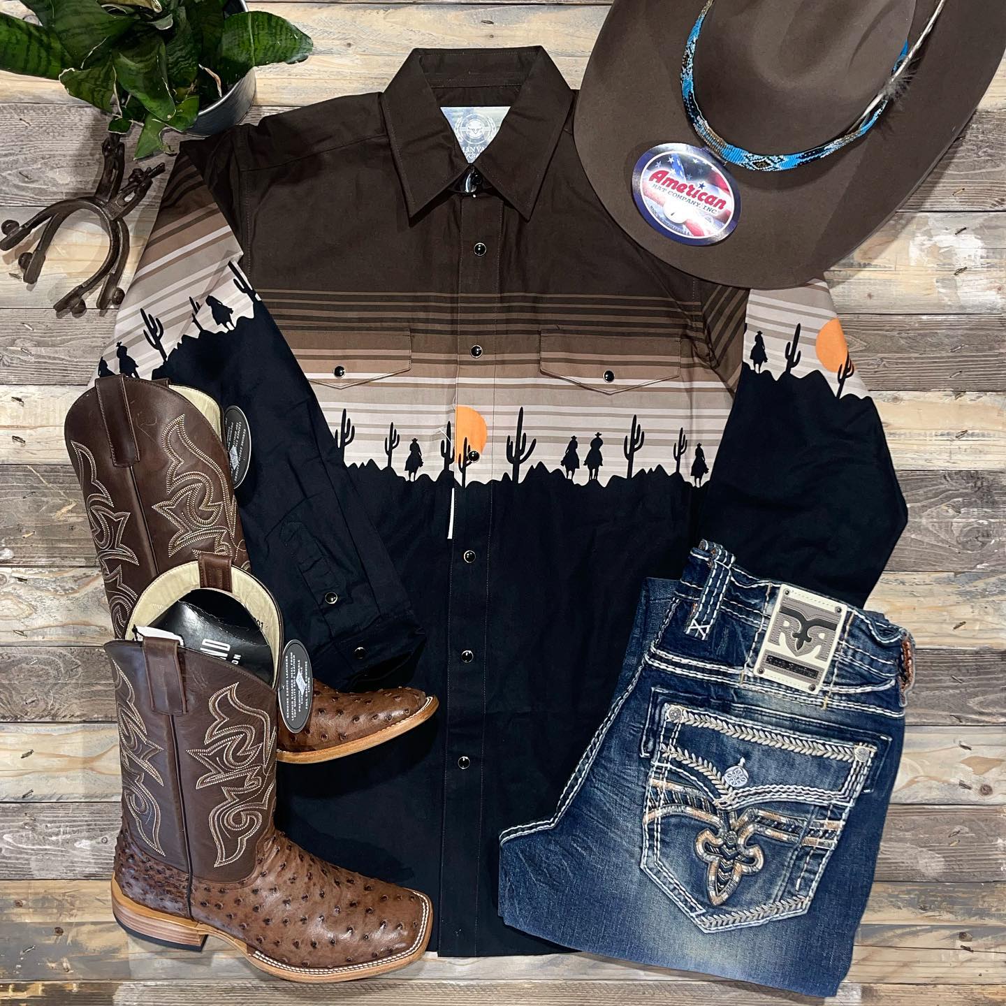 Fashion Western Vintage Shirt