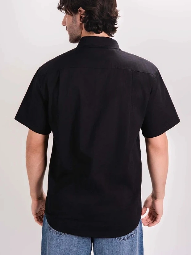 Flower And Raven Skull - 100% Cotton Shirt