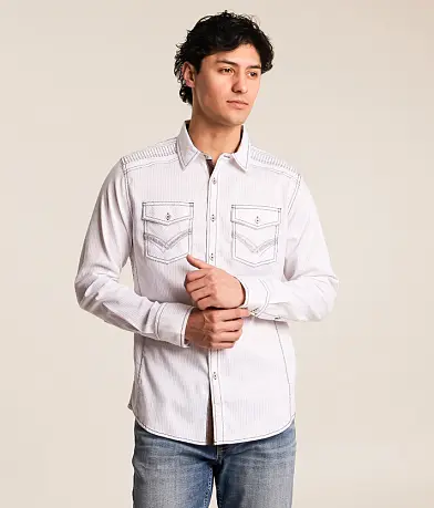 Striped Standard Stretch Shirt
