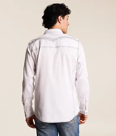Striped Standard Stretch Shirt