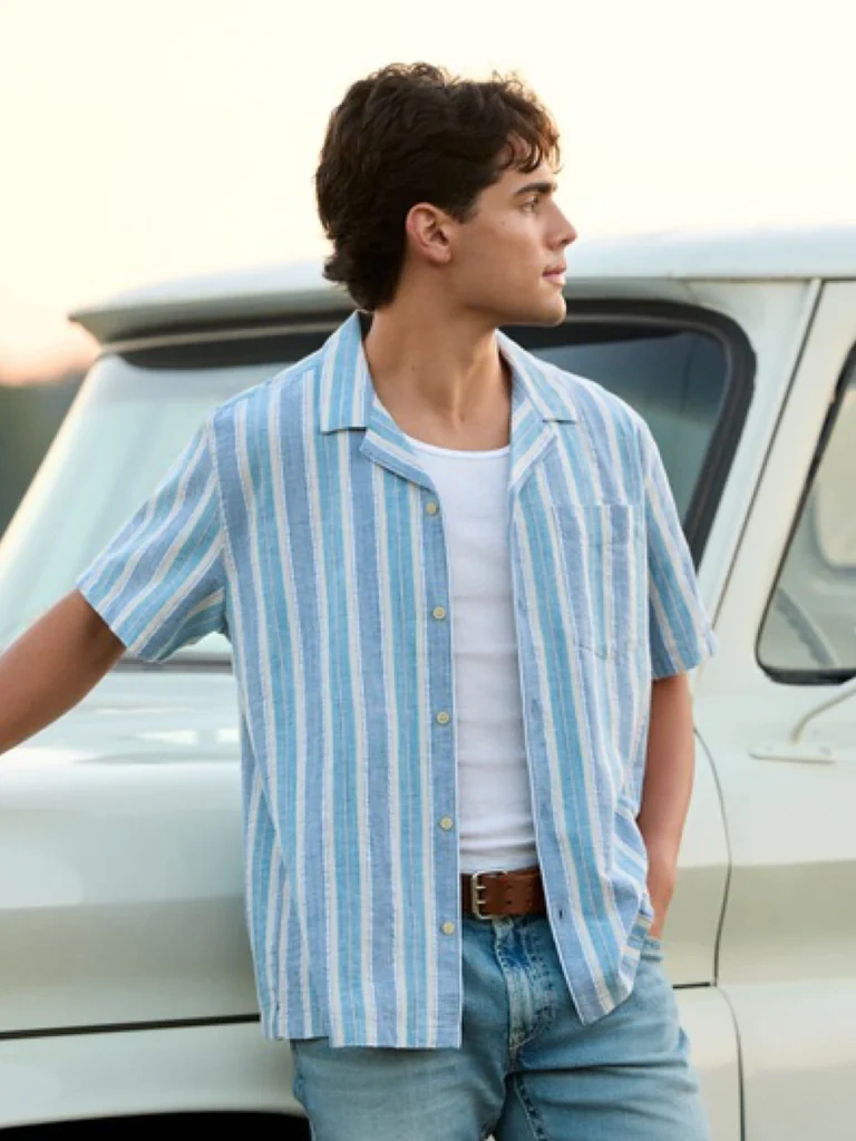 Ariat Retro Camp Men's Classic Fit Shirt