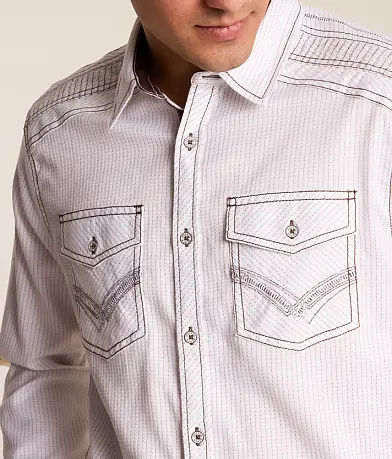Striped Standard Stretch Shirt