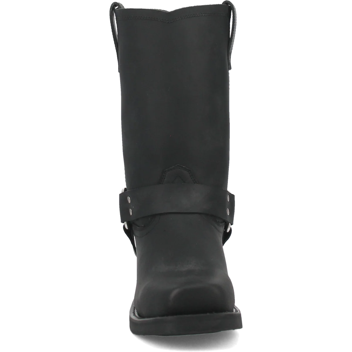 Men's Dean Leather Harness Boot in Black