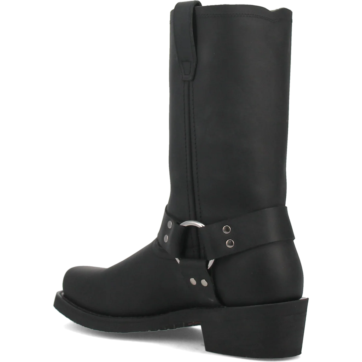 Men's Dean Leather Harness Boot in Black