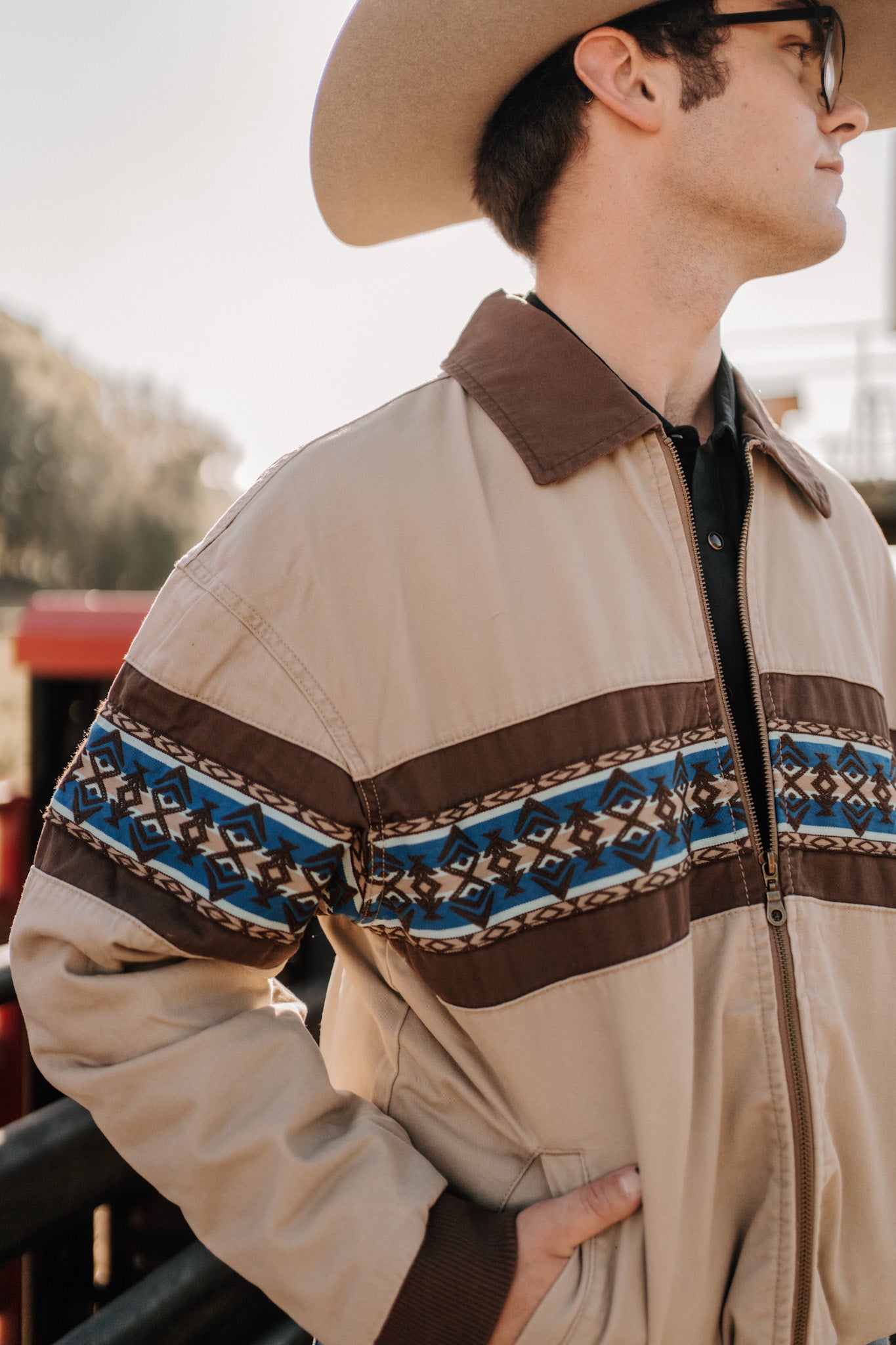 Checotah Border Jacket