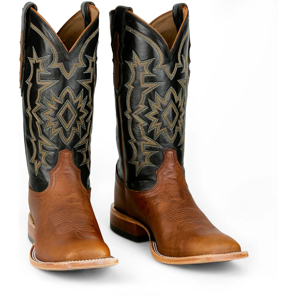 Men's Samuel 13" Western Boot in Midnight Brown