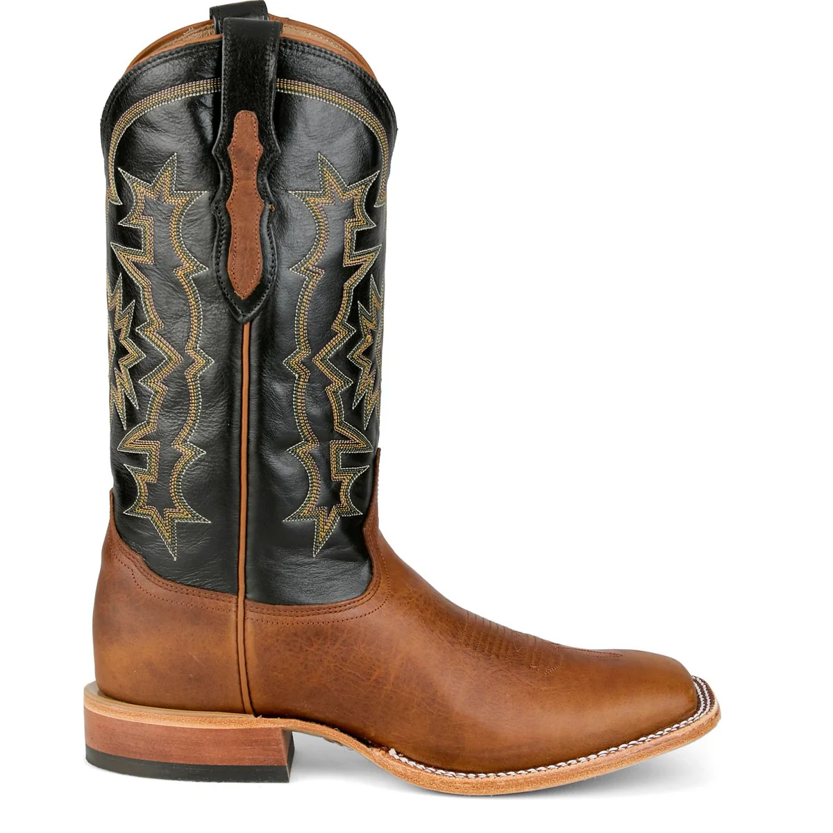 Men's Samuel 13" Western Boot in Midnight Brown
