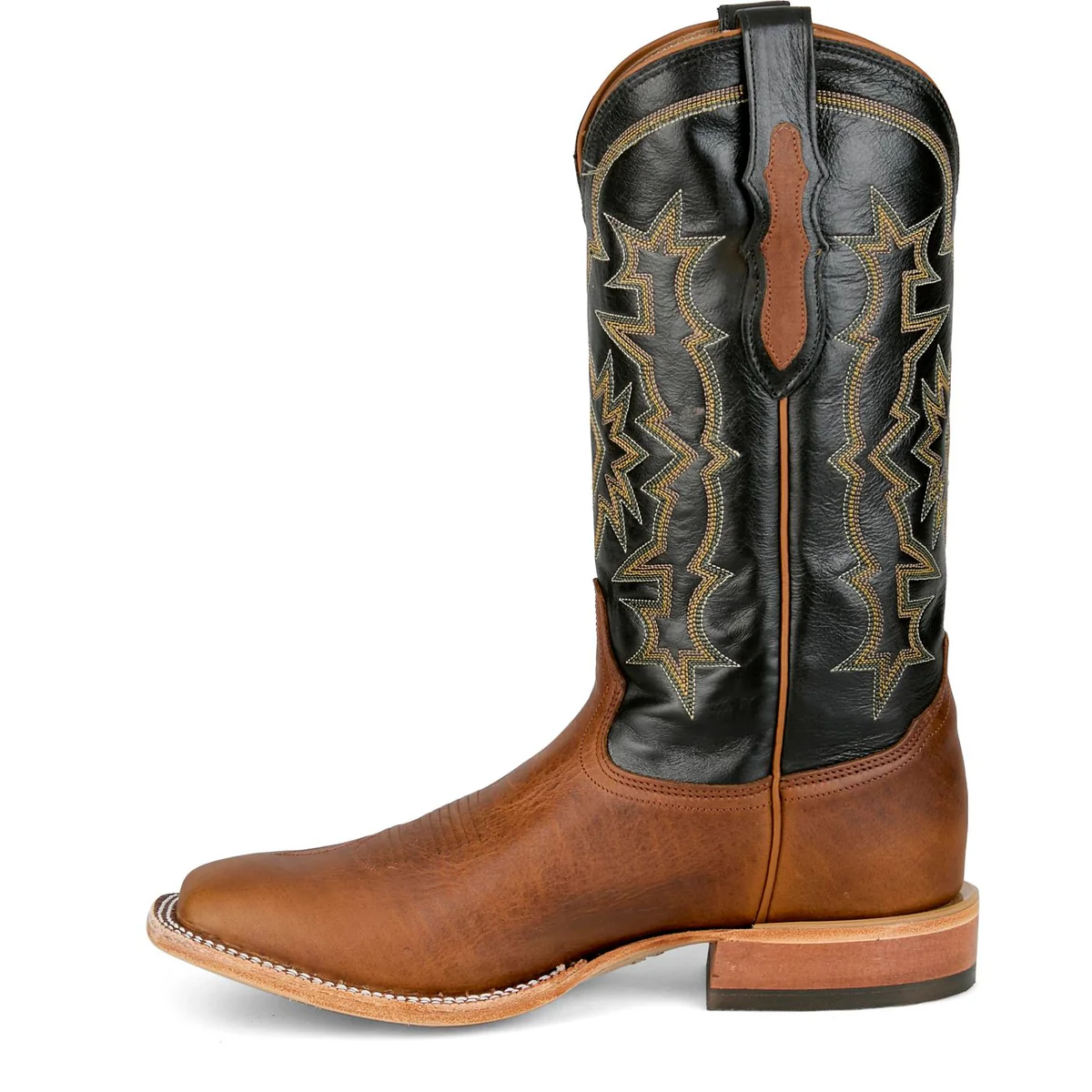 Men's Samuel 13" Western Boot in Midnight Brown