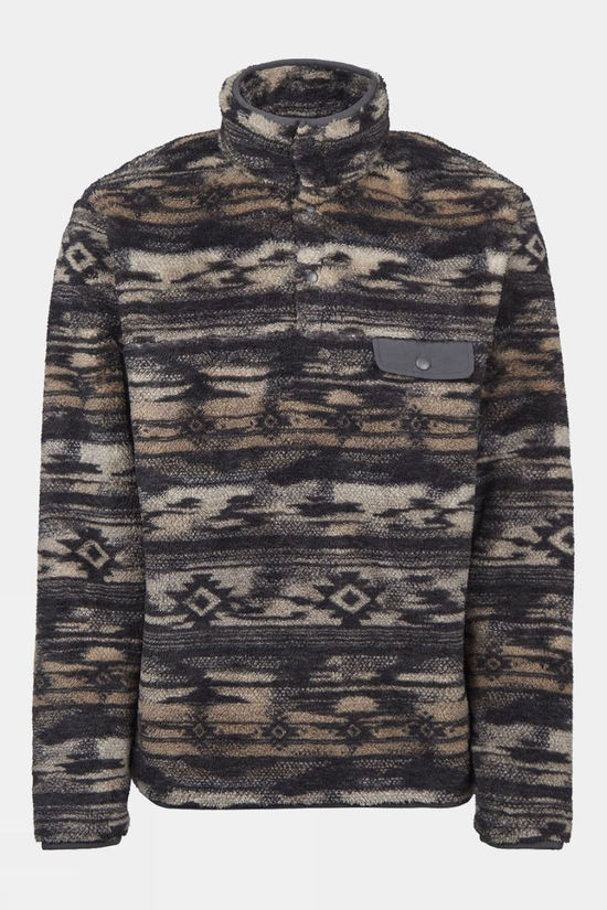 Men‘s Chalten Printed Snap Button Half Zip Fleece