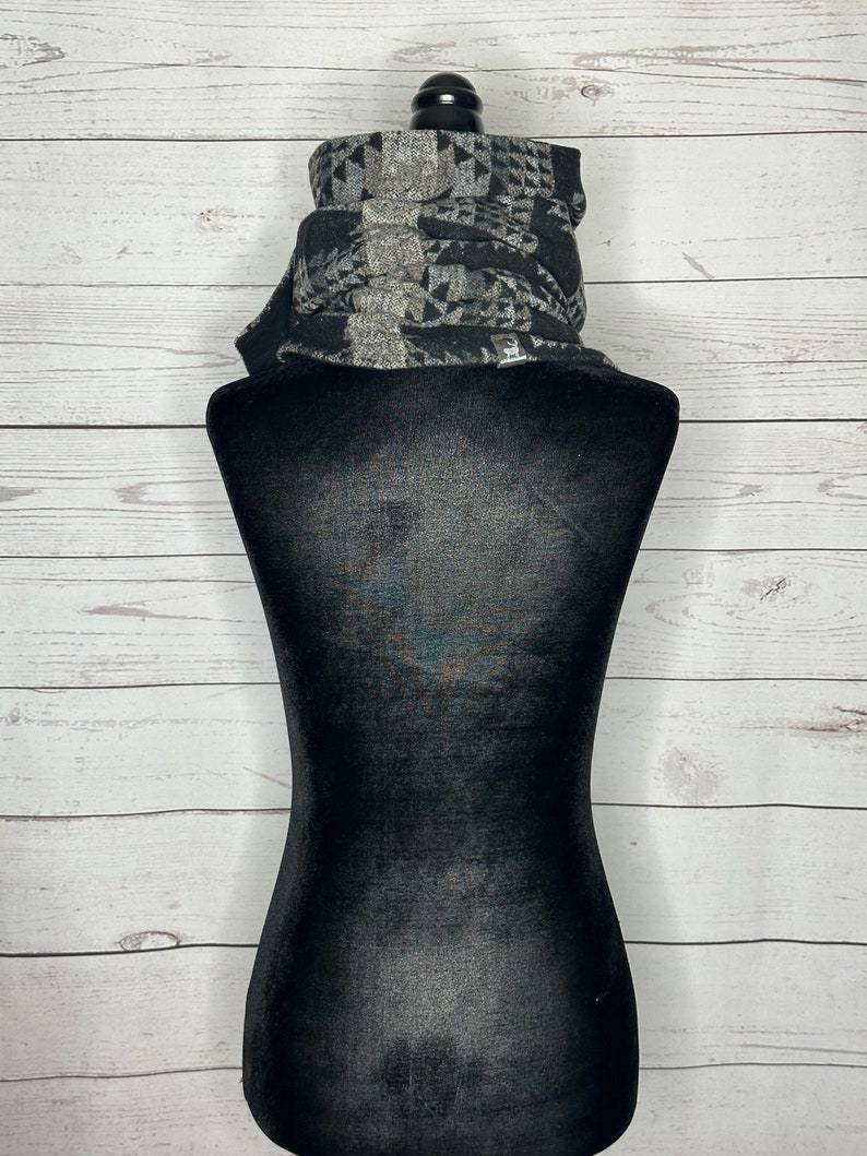 Driftwood Western Aztec Warm Neck Hood