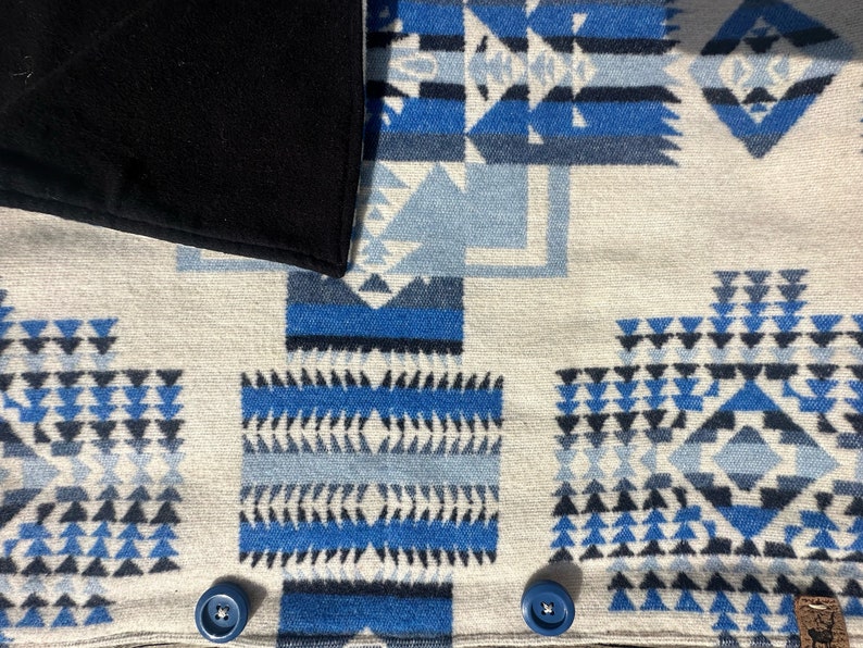 Snow Western Aztec Warm Neck Hood