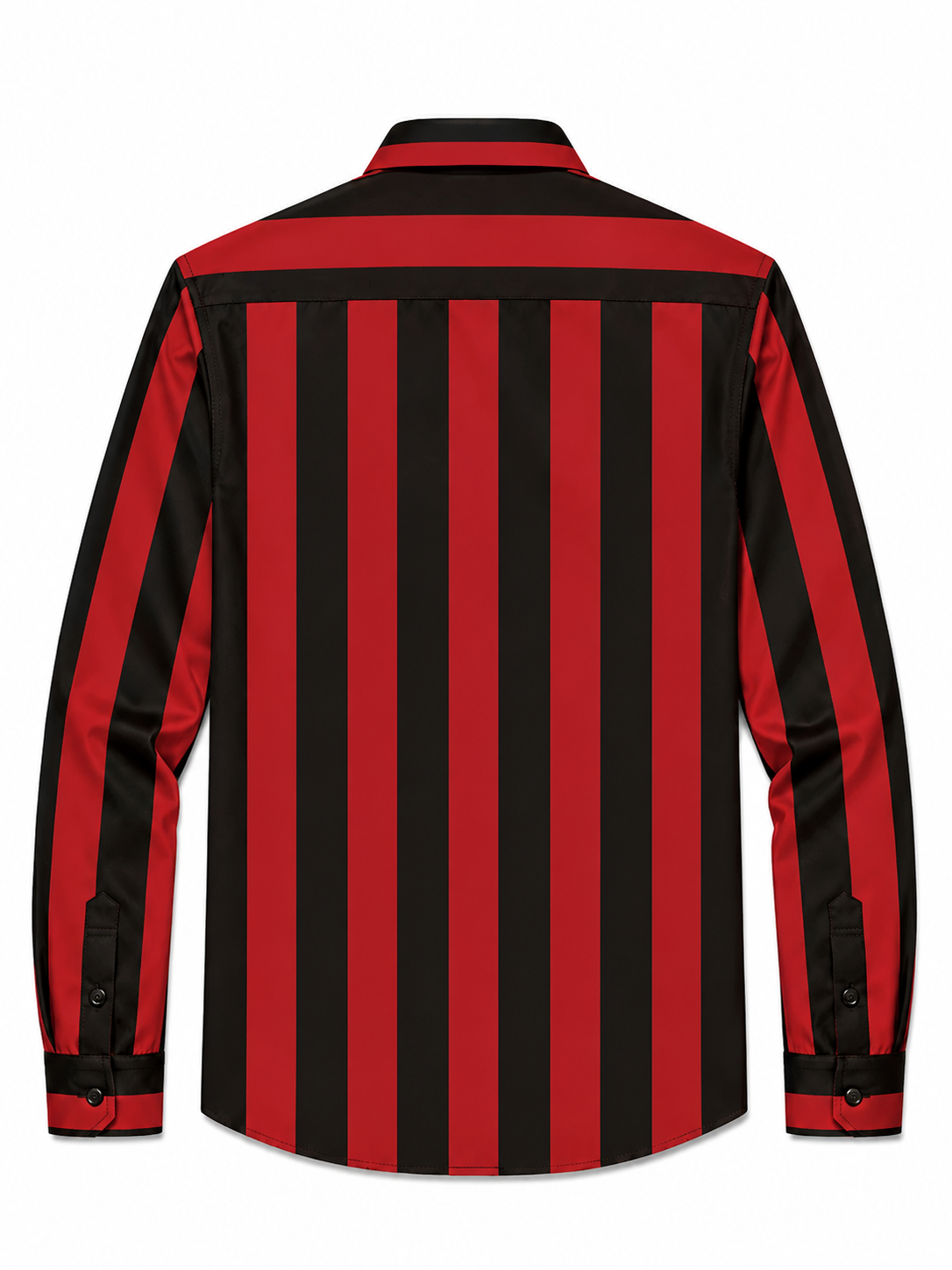 2026 World Cup Rossoneri Retro Red Black Stripe Shirt