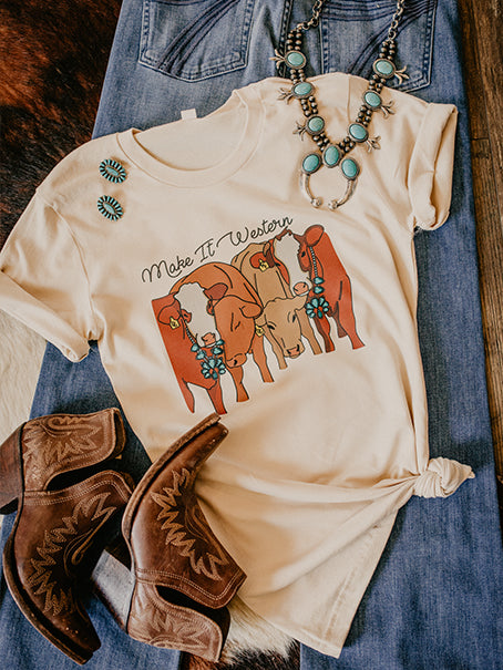 “MAKE IT WESTERN” Women's T-Shirt