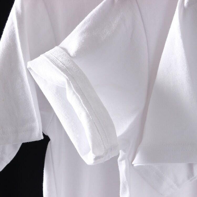 White Shift Crew Neck Casual Shirts & Tops