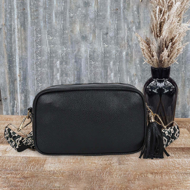 Simple Ethnic Romantic Tassels Crossbody Bag
