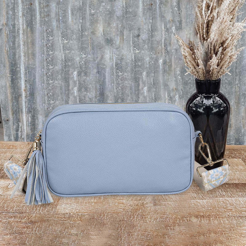 Simple Ethnic Romantic Tassels Crossbody Bag