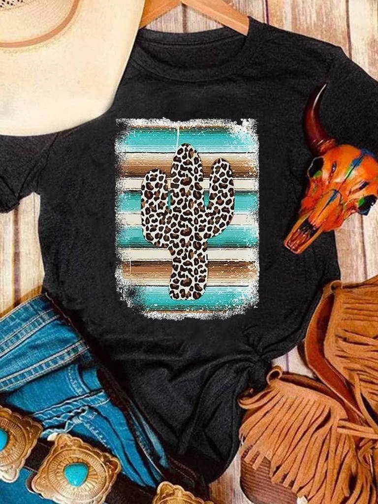 Western Style Cacti Tee