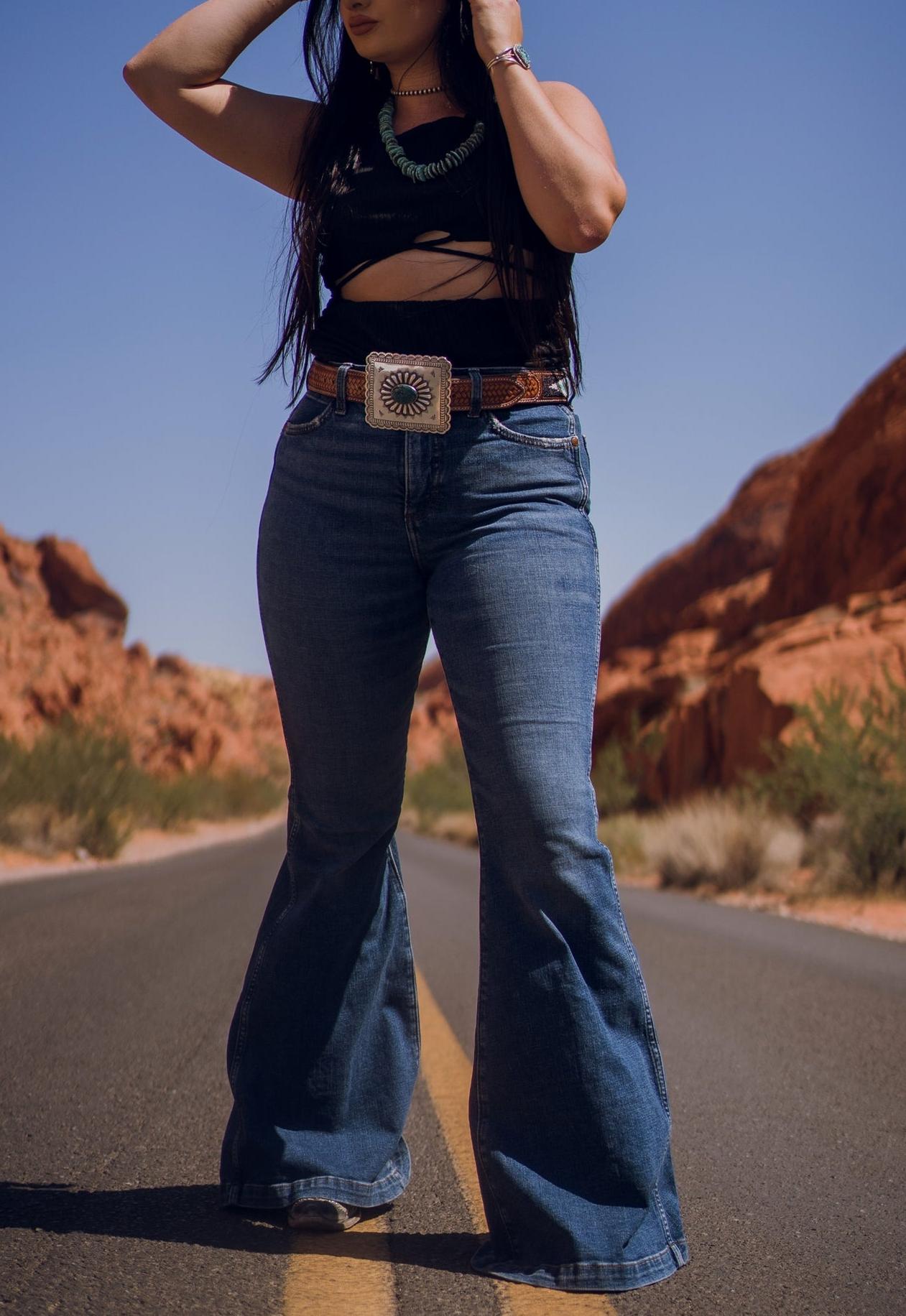 Retro Laramie Bell Jeans