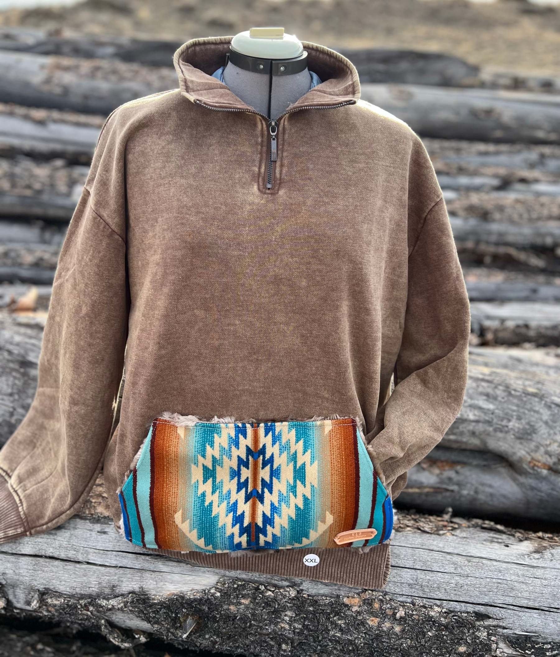 1/4 Zip Sweatshirt - 2x