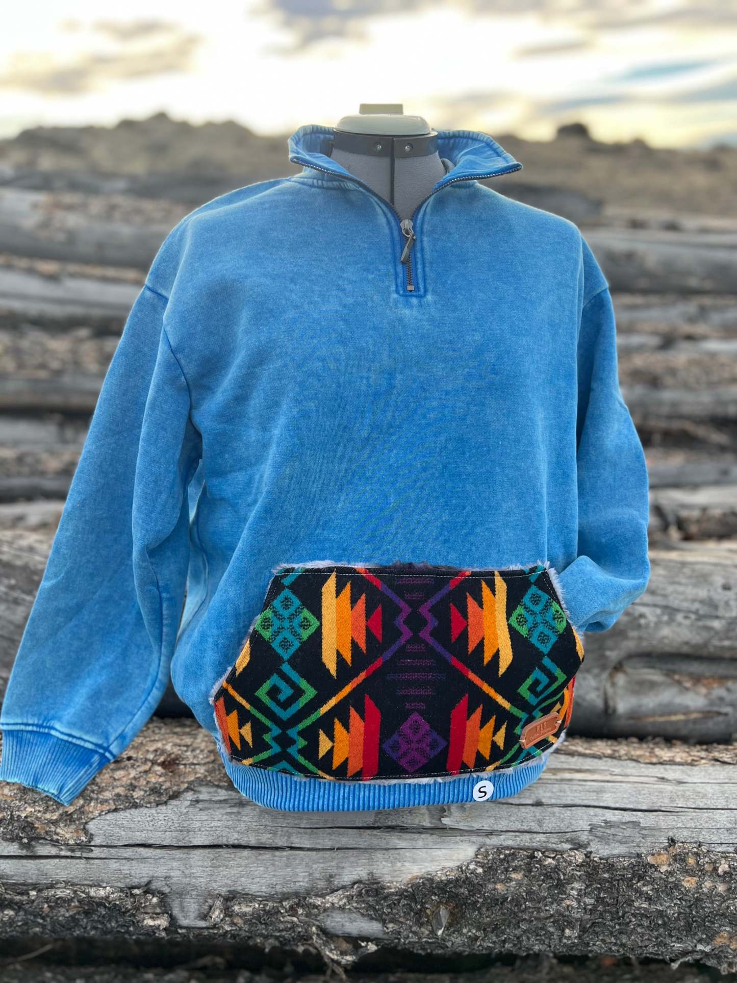 1/4 Zip Sweatshirt - Small