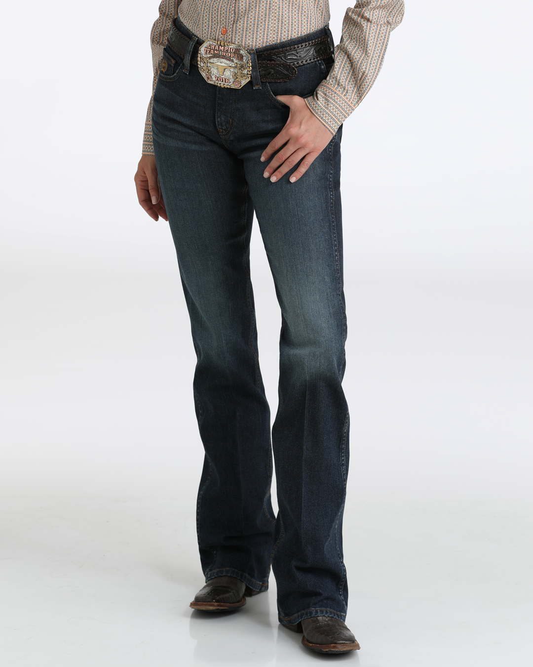 Women's Classic Boot Cut Stretch - Dark Stone