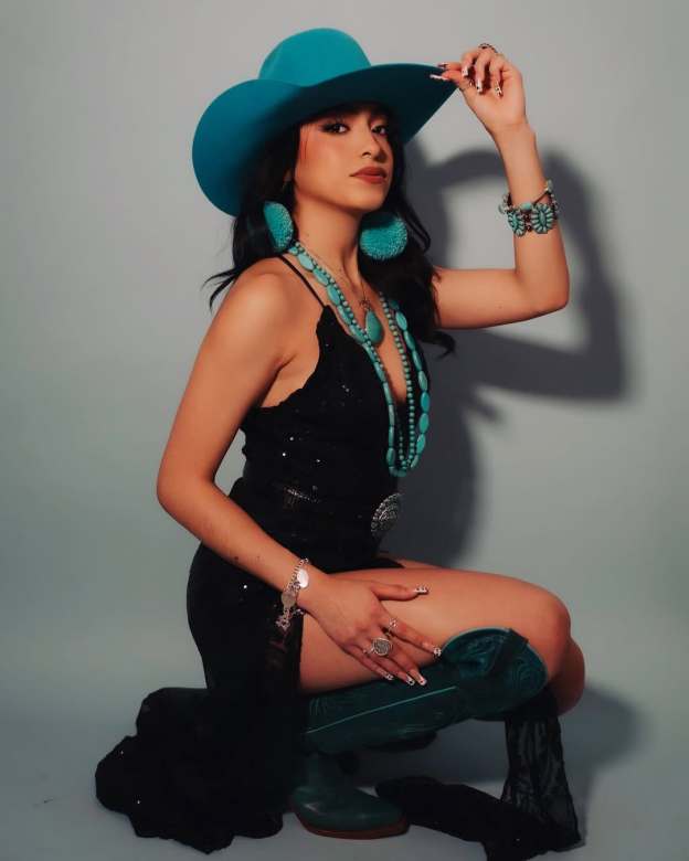 Western Slit Sequin Dress