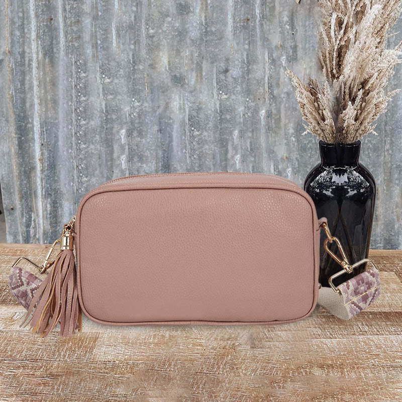 Simple Ethnic Romantic Tassels Crossbody Bag