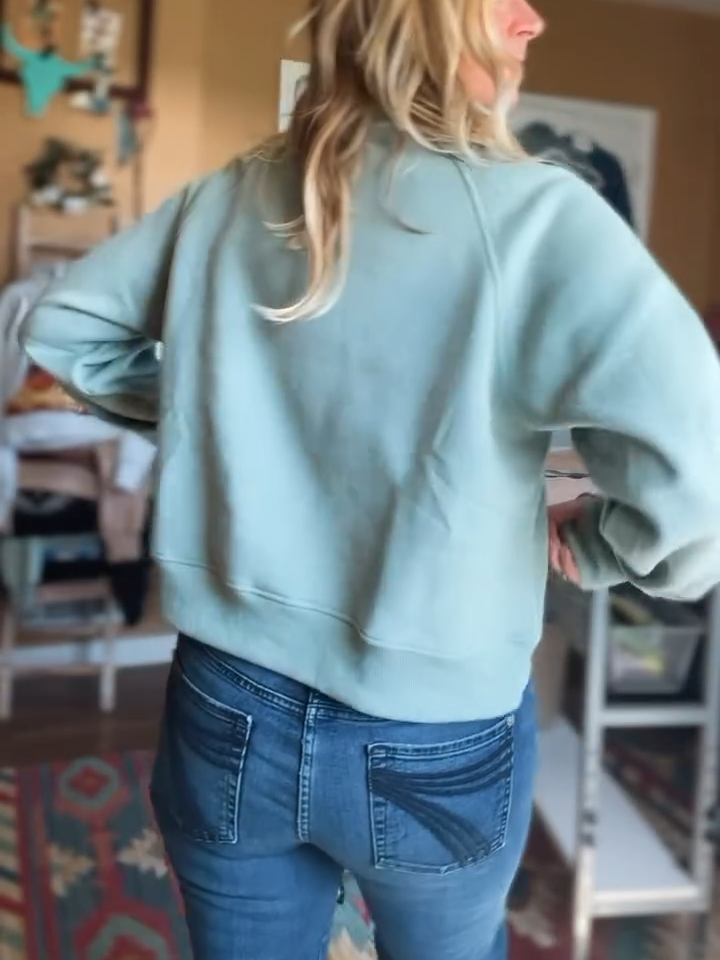 Western Half-Zip Pullover