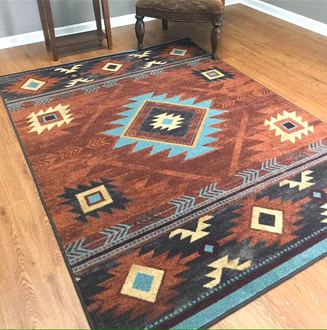 Whiskey river rust area RUG
