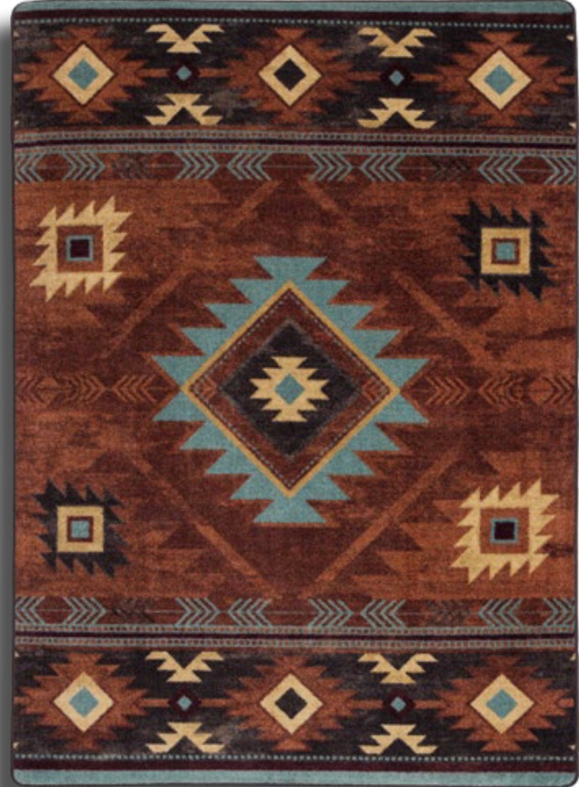 Whiskey river rust area RUG