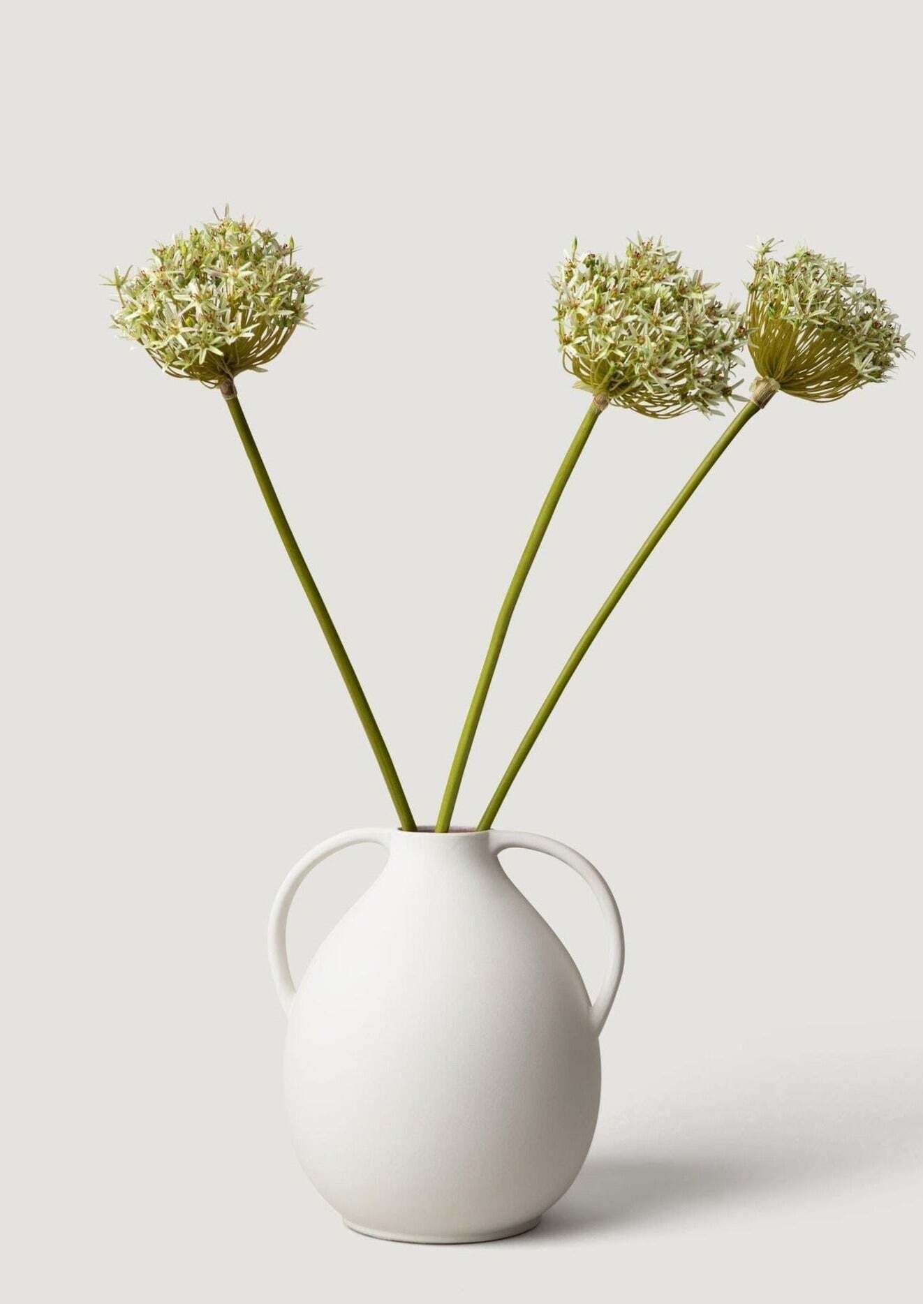 Artificial Allium Flower in Green - 36