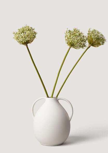 Artificial Allium Flower in Green - 36