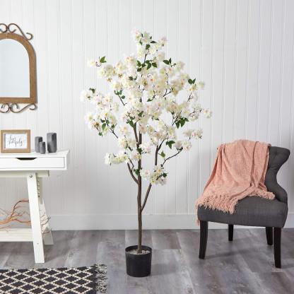 ✨HOT SALE✨Nearly Natural 6ft. Cherry Blossom Artificial Tree🌸