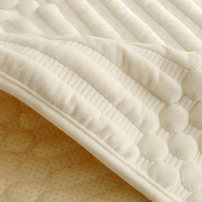 Cream white ins style plush sofa cushion, crystal velvet four grade section sofa cover cloth