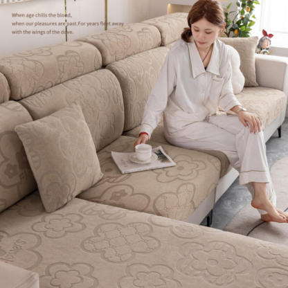 New sofa cover without measuring four seasons universal non-slip stretch cushion cover