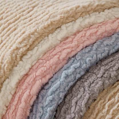 New lambswool thickened cover cloth towel