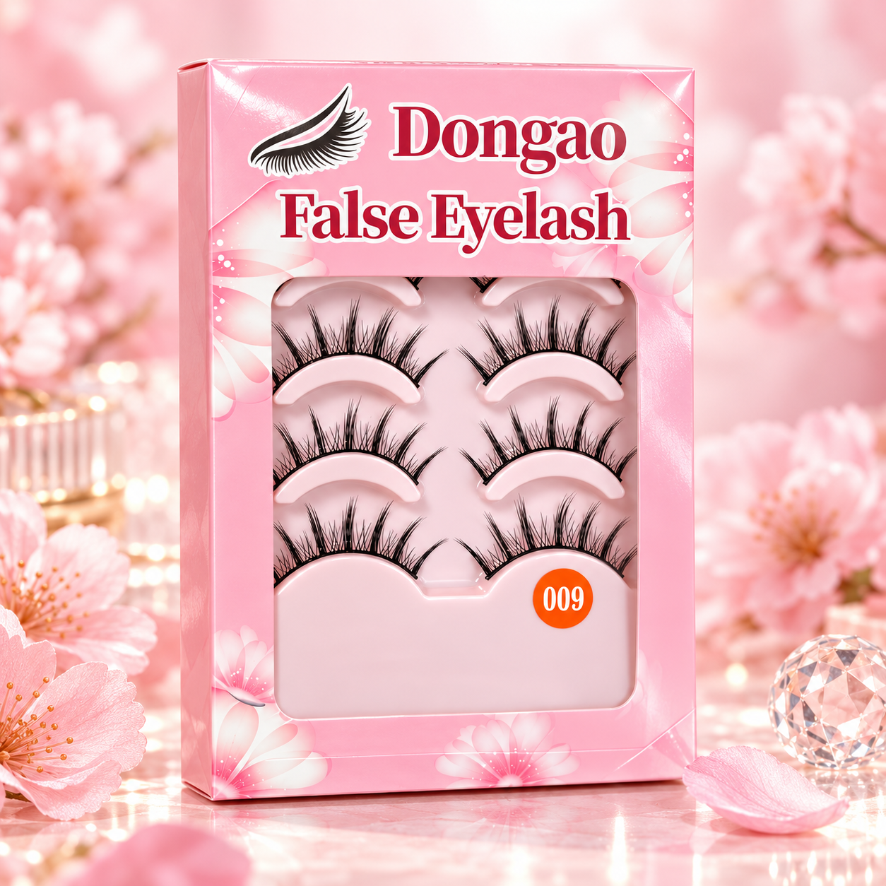 5 Pairs Spiky Wispy False Eyelashes – Manga-Inspired Lightweight Cluster Lashes