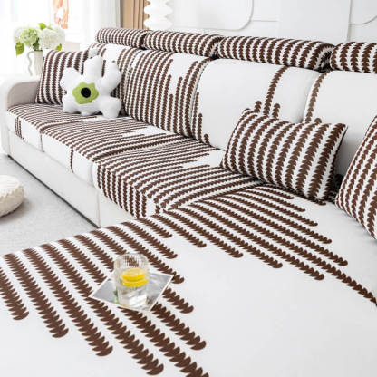 Cooling Sofa Cushion Ice Silk Non Slip Cover Anti Scratch Universal Fit